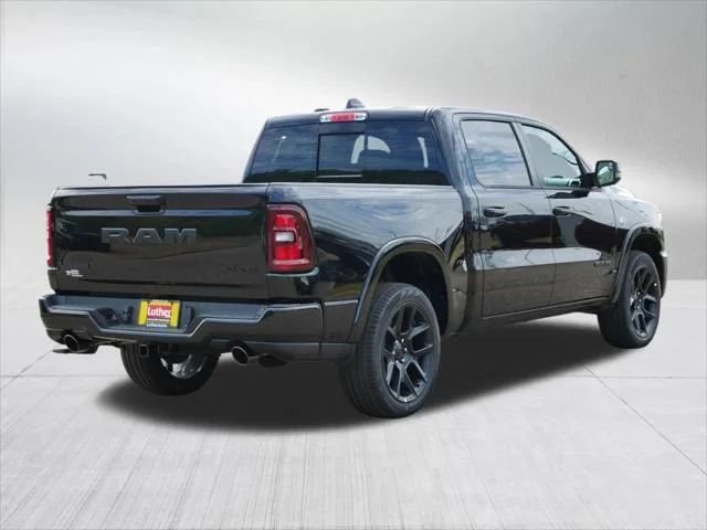 New 2026 Diamond Black Crystal Pearl-Coat Exterior Paint RAM LARAMIE image 2