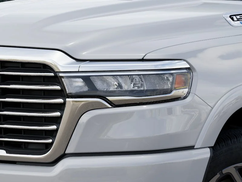 New 2026 Bright White Clear-Coat Exterior Paint RAM Laramie image 67