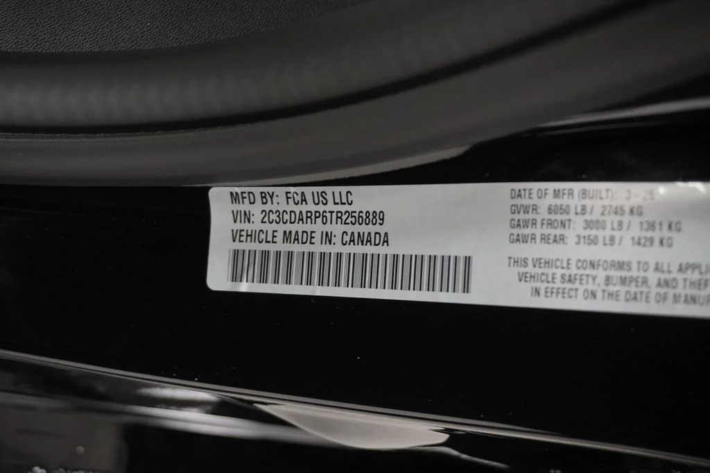 New 2026 Diamond Black Crystal Pearlcoat Dodge Scat Pack image 38
