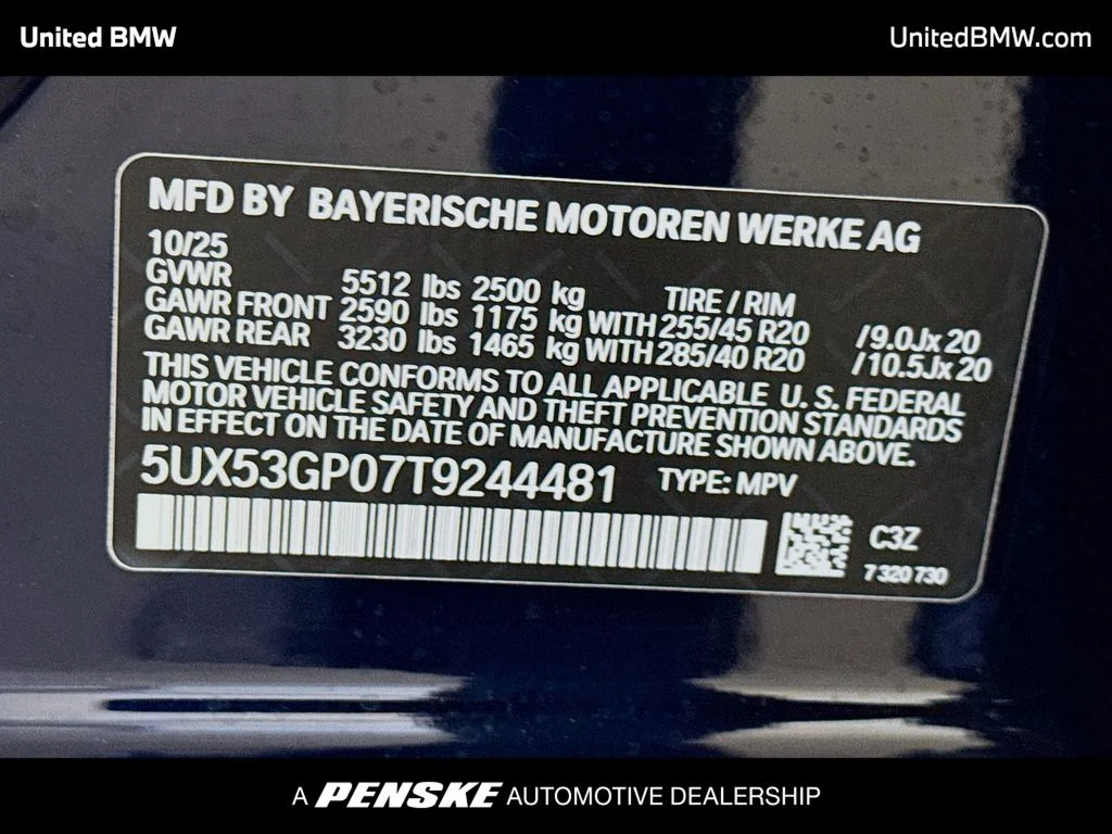 Used 2026 Tanzanite Blue II Metallic BMW 30 xDrive image 15