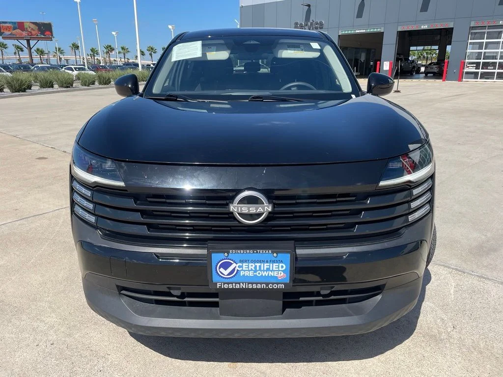 Certified Used 2025 Black Nissan SV image 2