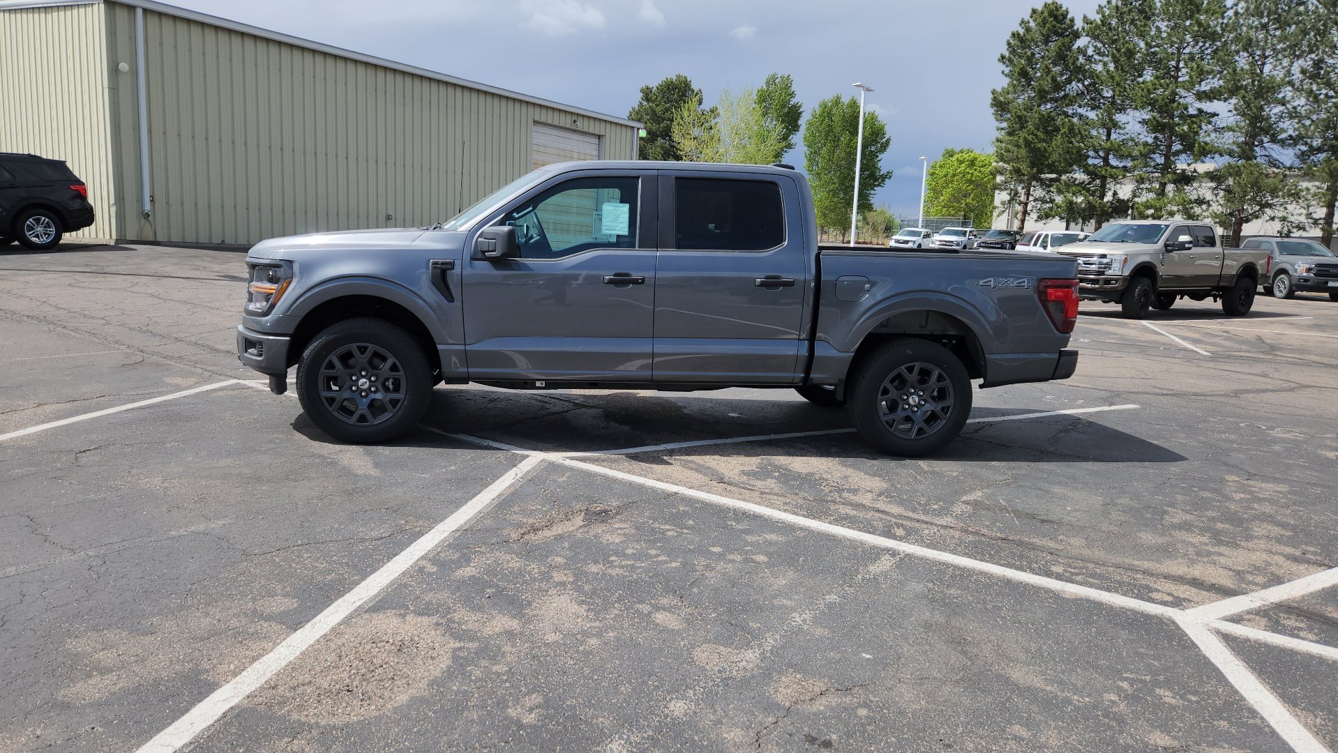 New 2026 Carbonized Gray Metallic Ford STX image 6