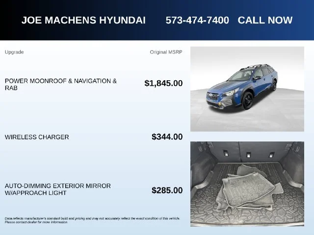 Used 2023 Blue Subaru Wilderness image 5
