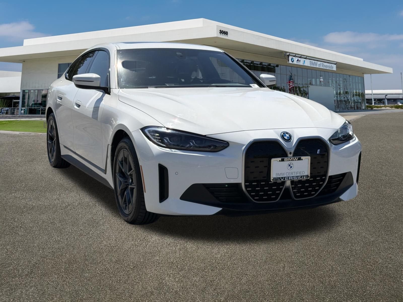 Certified 2023 BMW i4 40 with VIN WBY73AW01PFR21670 for sale in Riverside, CA