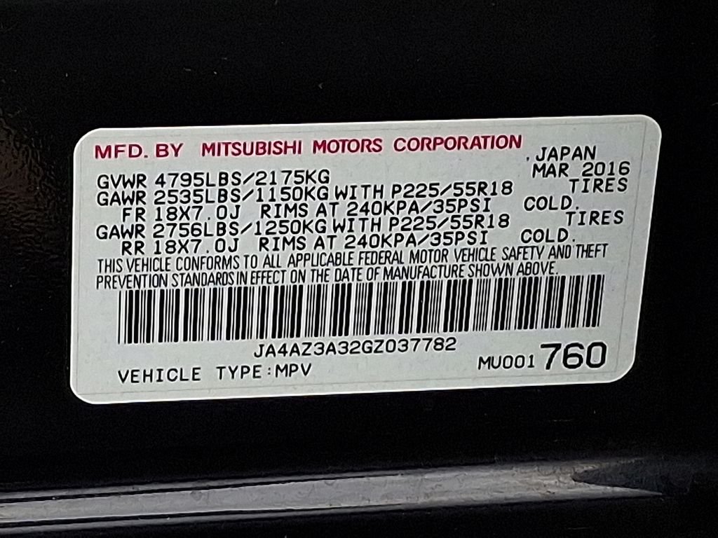 Used 2016 Black Mitsubishi  image 22