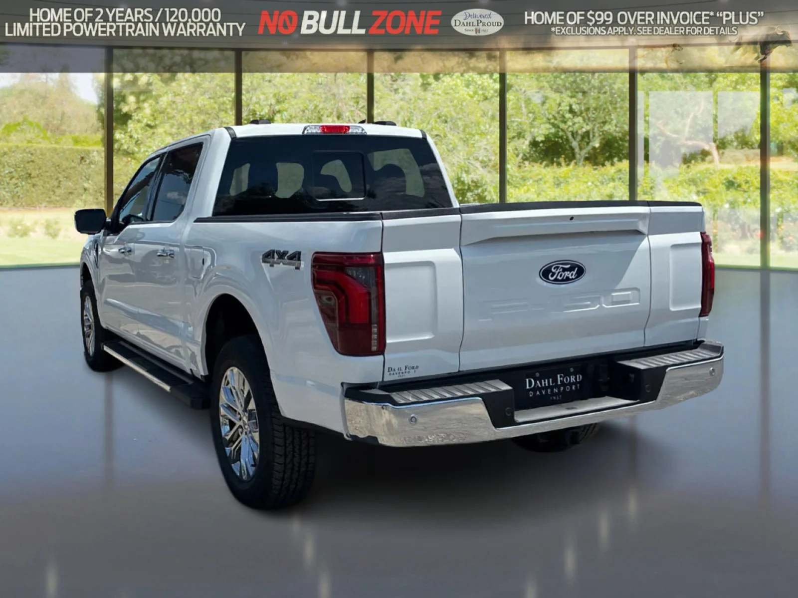 New 2026 Star White Metallic Tri-Coat Ford Lariat® image 3