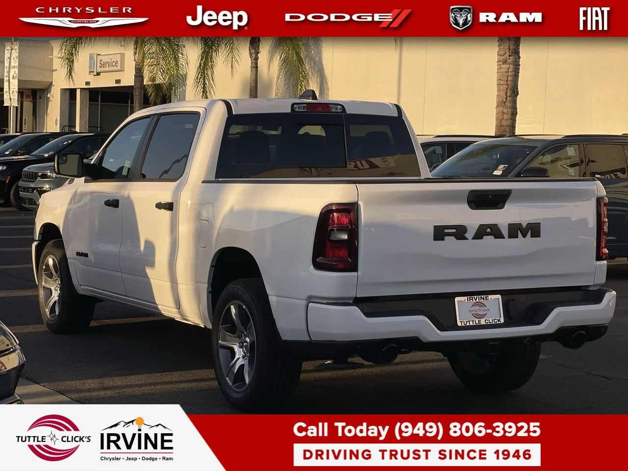 New 2027 Bright White Clear-Coat Exterior Paint RAM Express image 10