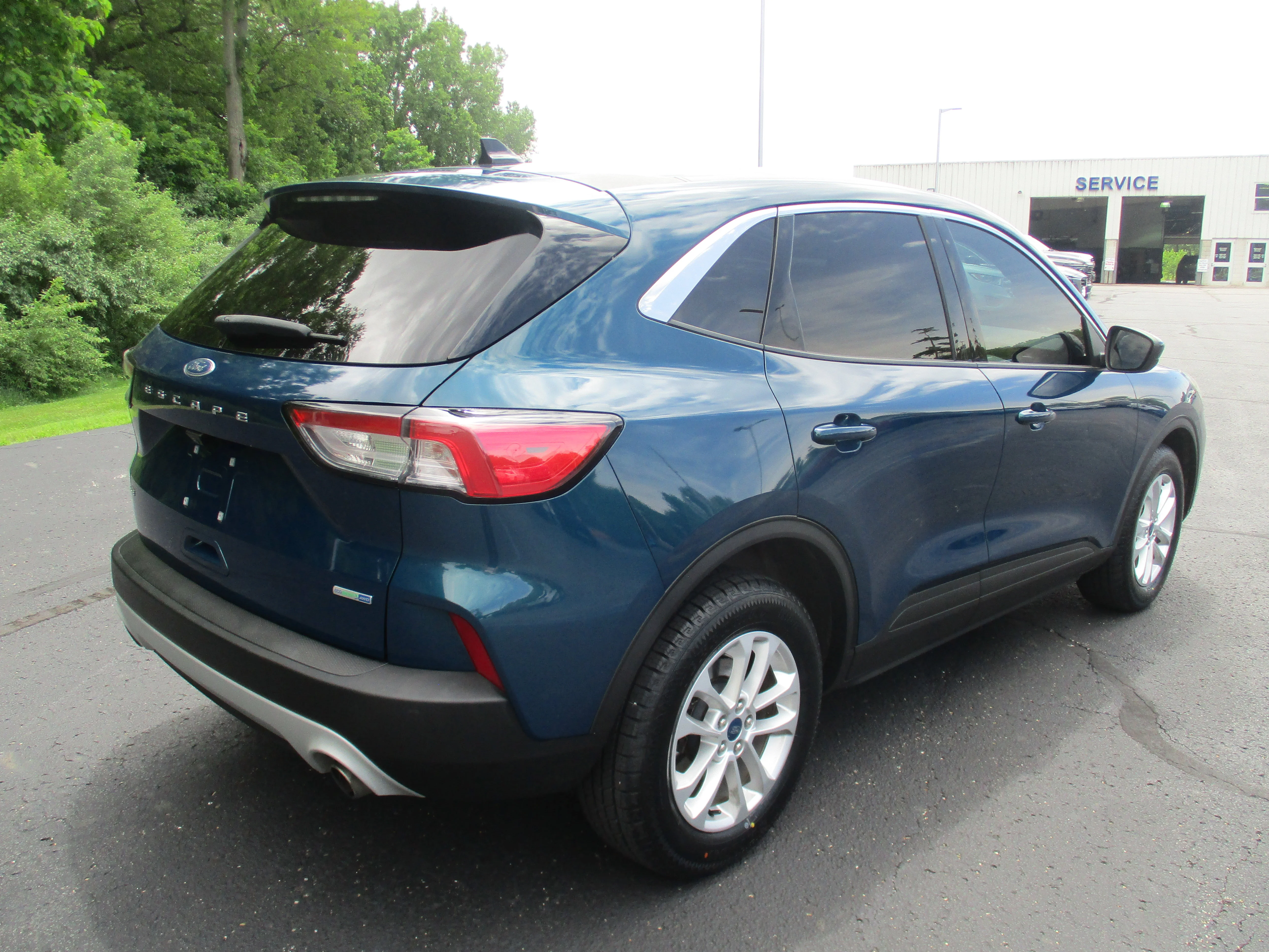 Used 2020 Dark Persian Green Metallic Ford SE image 50