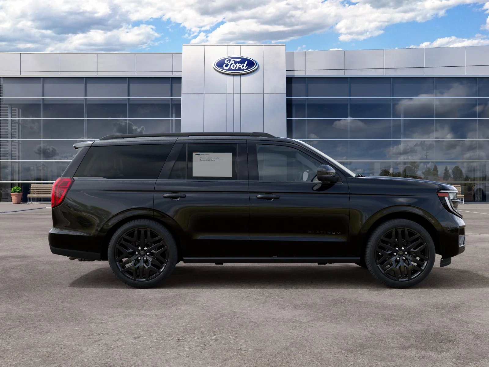 New 2027 Agate Black Metallic Ford Platinum image 28