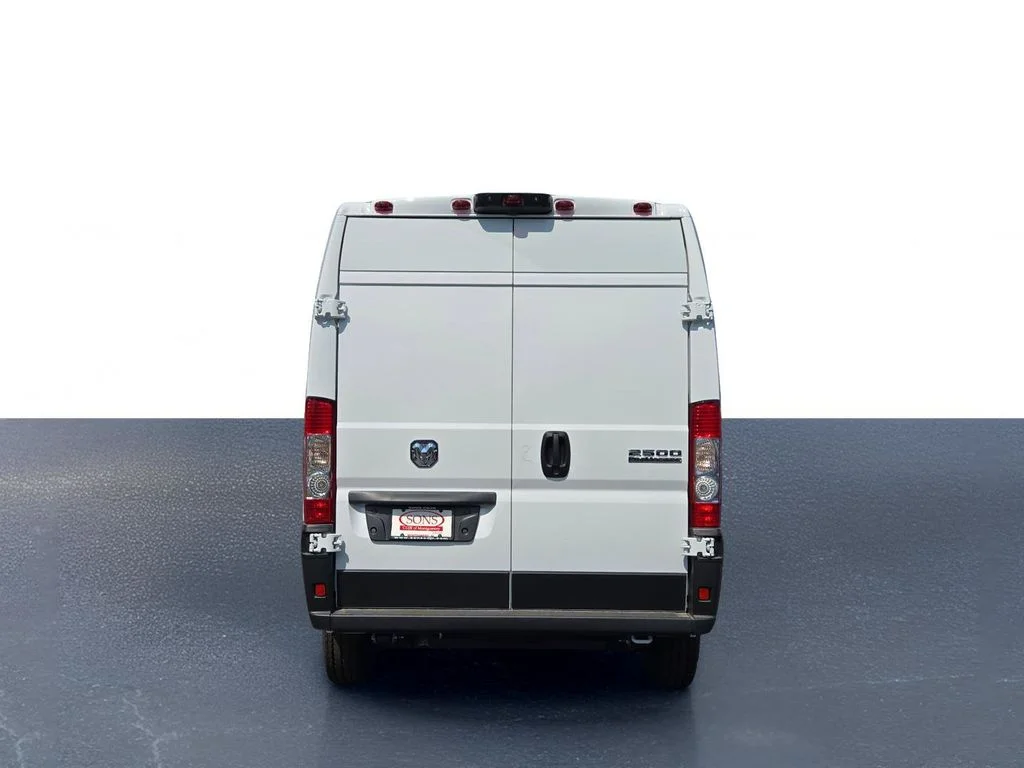 New 2026 Bright White Clear-Coat Exterior Paint RAM High Roof image 8