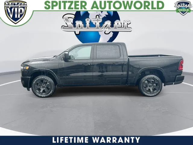 New 2026 Diamond Black Crystal Pearl-Coat Exterior Paint RAM Big Horn/Lone Star image 6