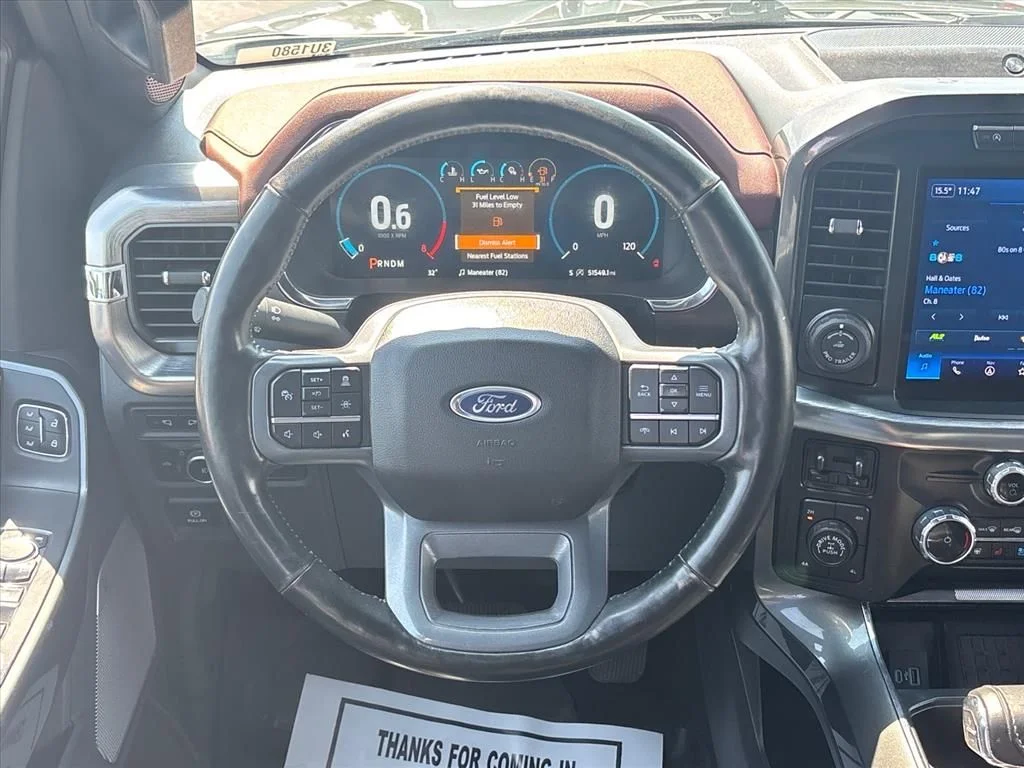 Certified Used 2023 Carbonized Gray Metallic Ford Lariat image 24