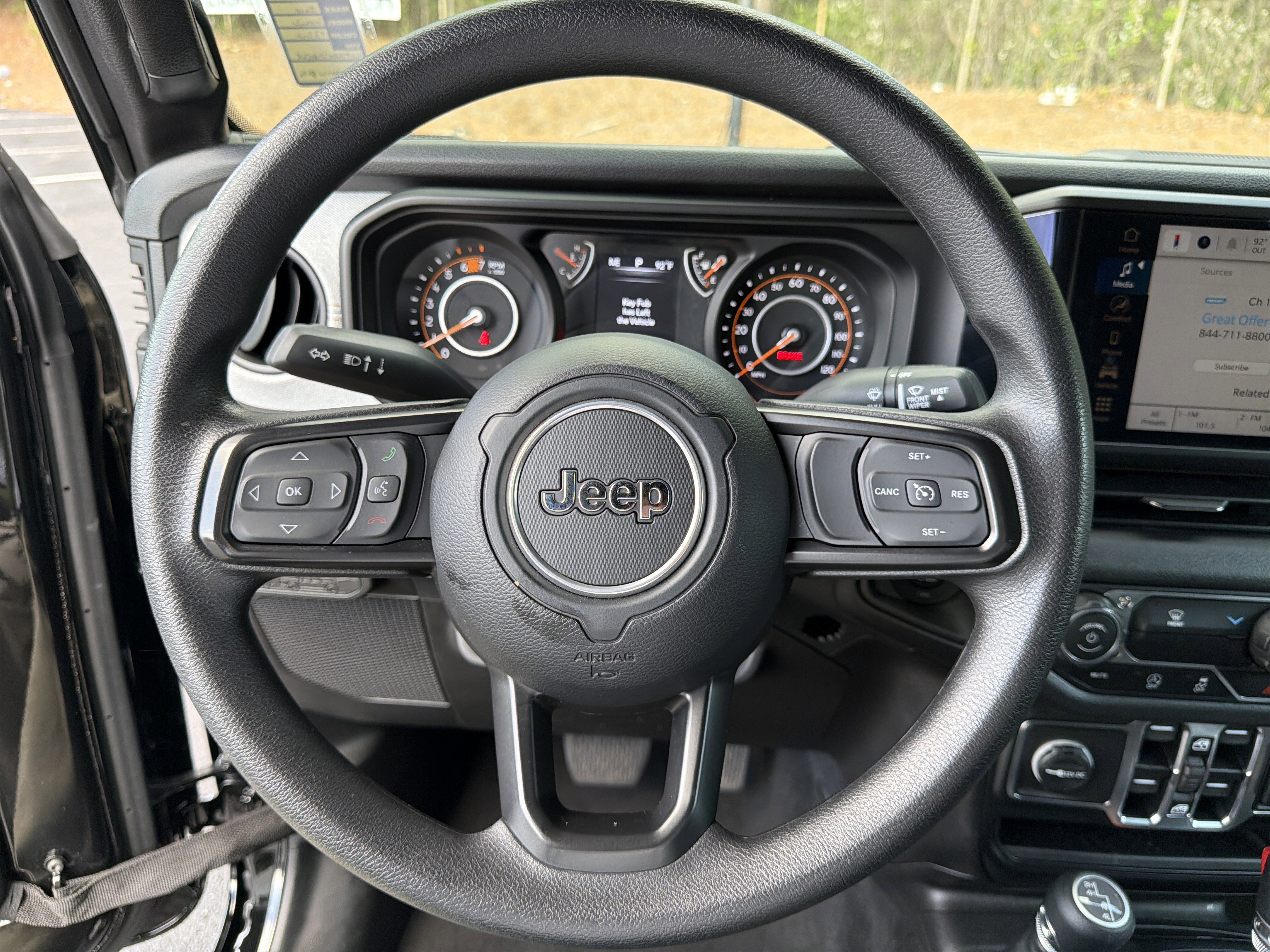 Used 2025 Black Clearcoat Jeep Sport image 28