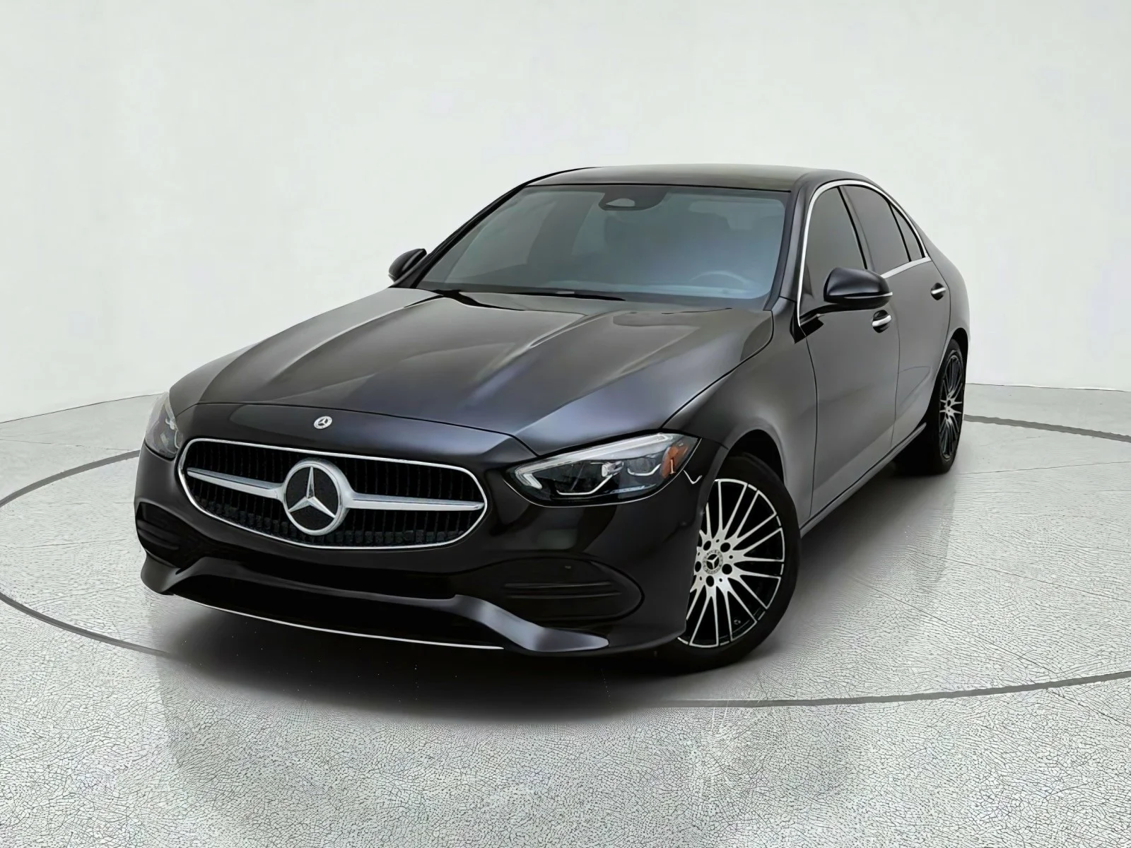 Certified Used 2025 Black Mercedes-Benz C 300 image 2