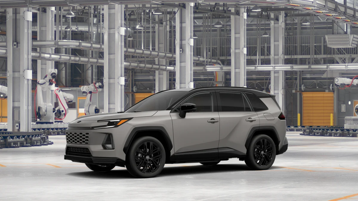 New 2026 Meteor Shower with Midnight Black Metallic roof Toyota XSE image 2