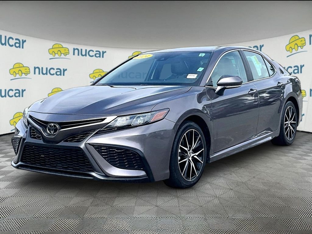Used 2024 Gray Toyota SE image 3