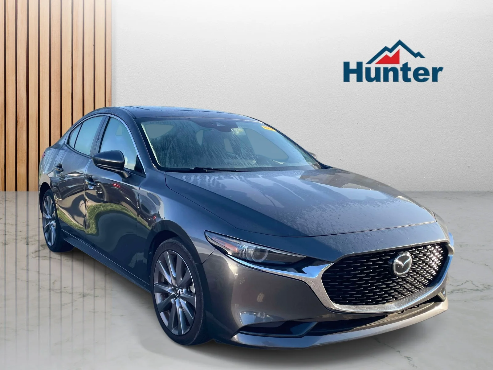 Used 2019 Machine Gray Metallic Mazda w/Premium Pkg image 1