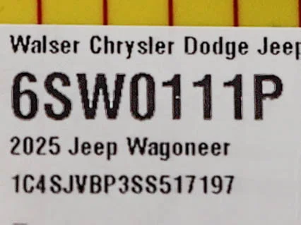 Used 2025 Bright White Clearcoat Jeep Series II image 30