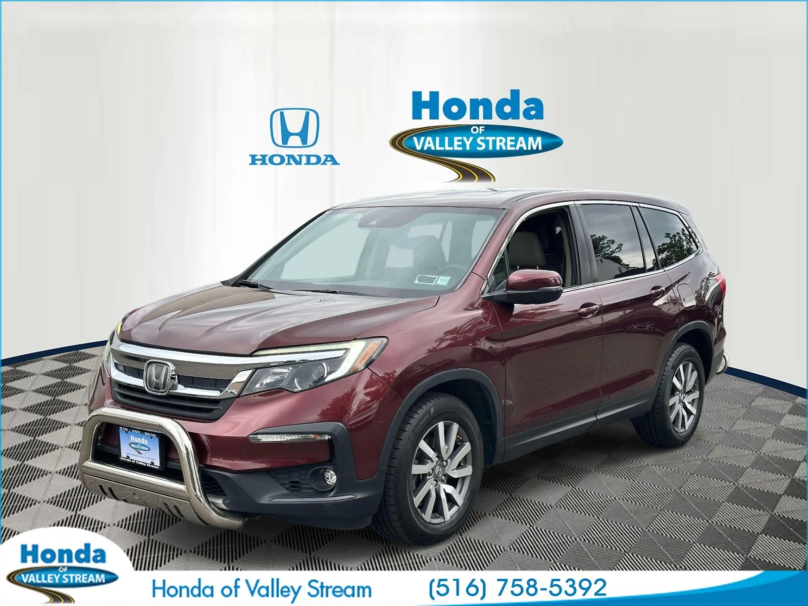 Certified Used 2019 Red Honda EX-L image 3