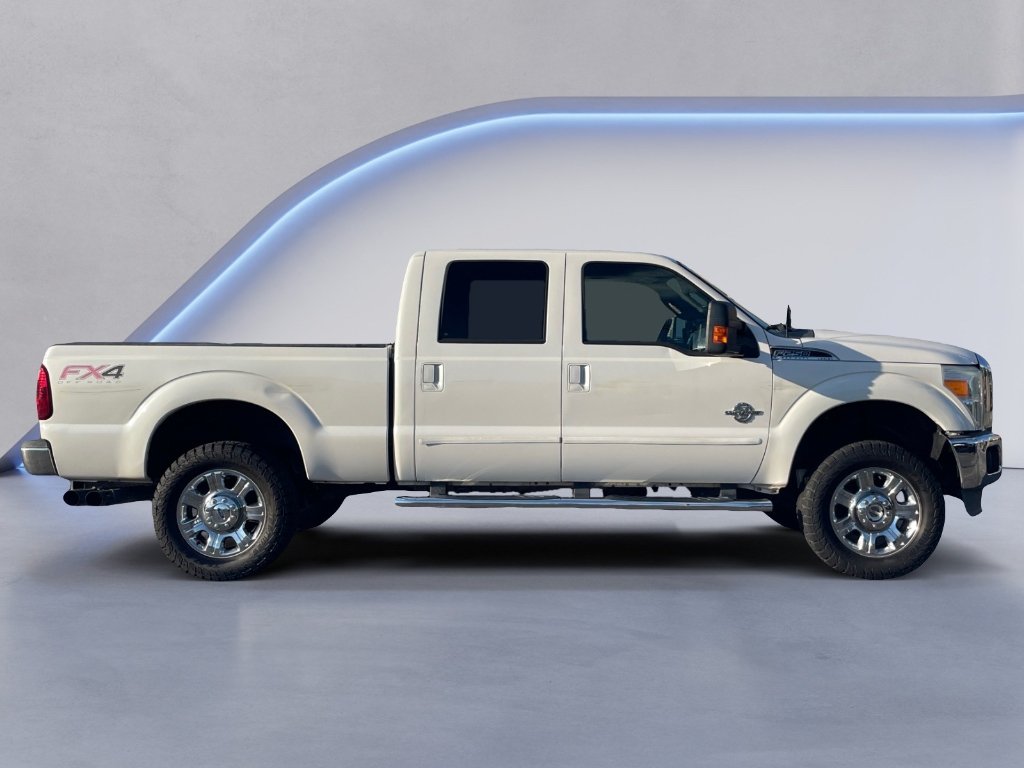 Used 2014 White Platinum Metallic Tri-Coat Ford Lariat image 17