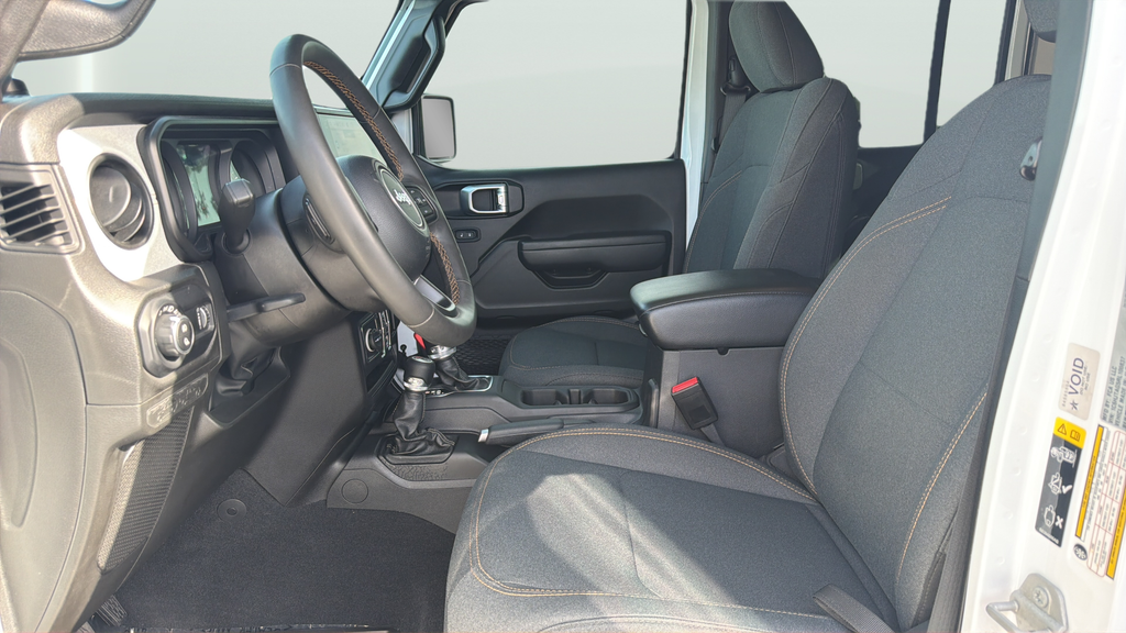 Used 2024 Bright White Clearcoat Jeep Sport S image 17
