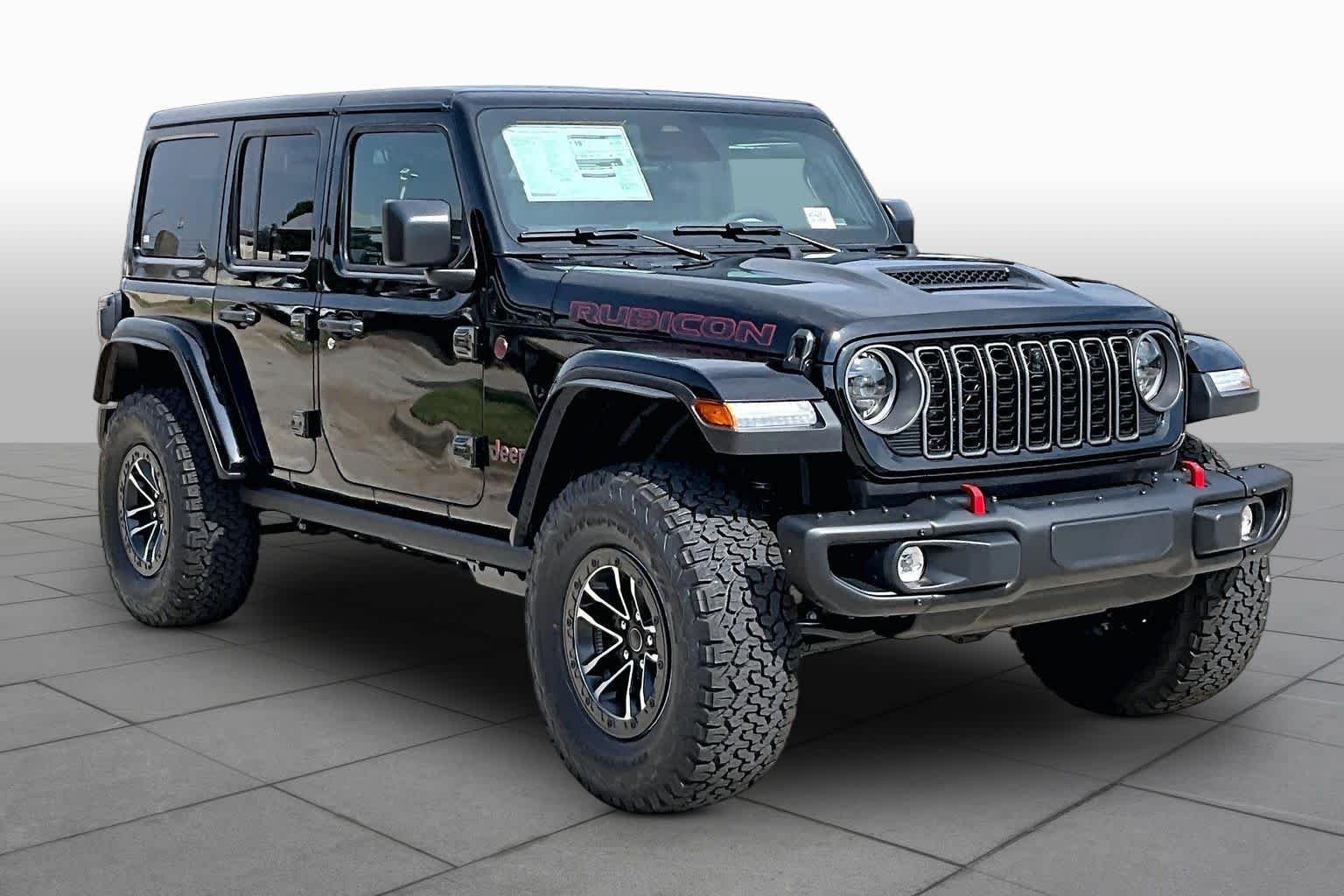 New 2027 Black Clear-Coat Paint Jeep Rubicon X image 3