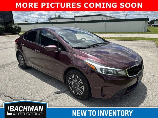 Used 2017 Garnet Red Kia LX image 1