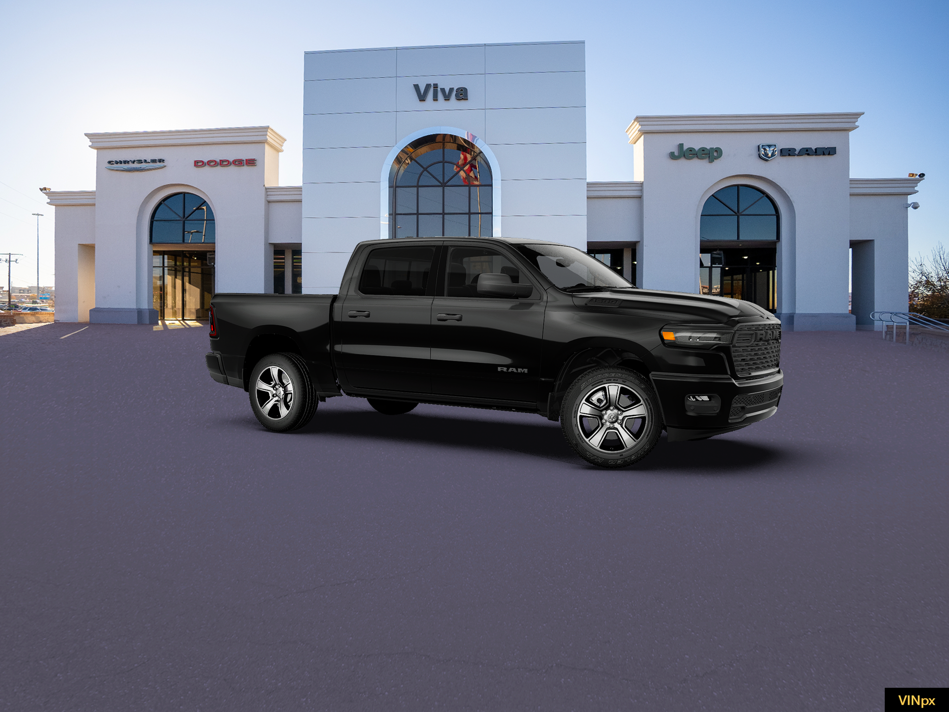 New 2027 Diamond Black Crystal Pearlcoat RAM  image 10