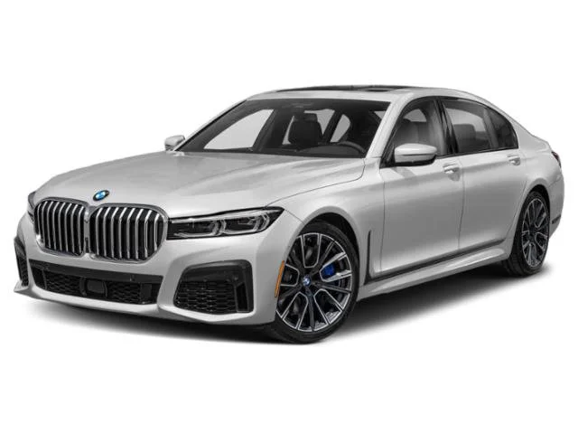 Used 2020 Mineral White Metallic BMW 750i xDrive image 1