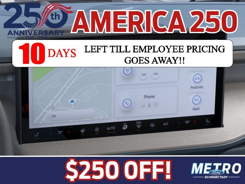 New 2026 Azure Gray Metallic Tri-Coat Ford Lariat image 15