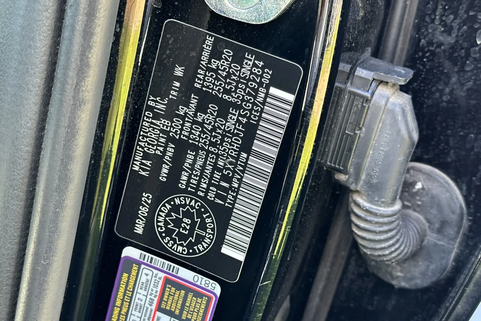 Certified Used 2025 Black Kia EX image 29