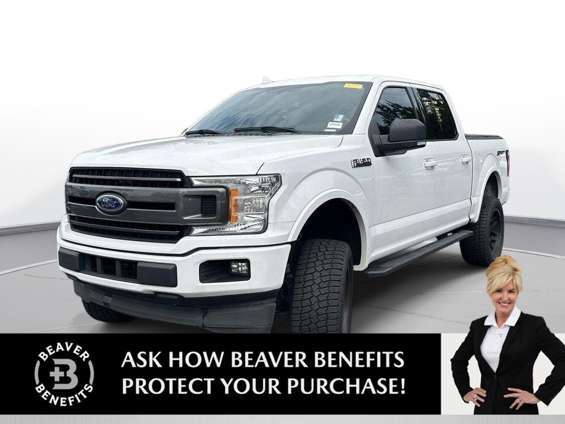 Used 2018 Oxford White Ford XLT image 1