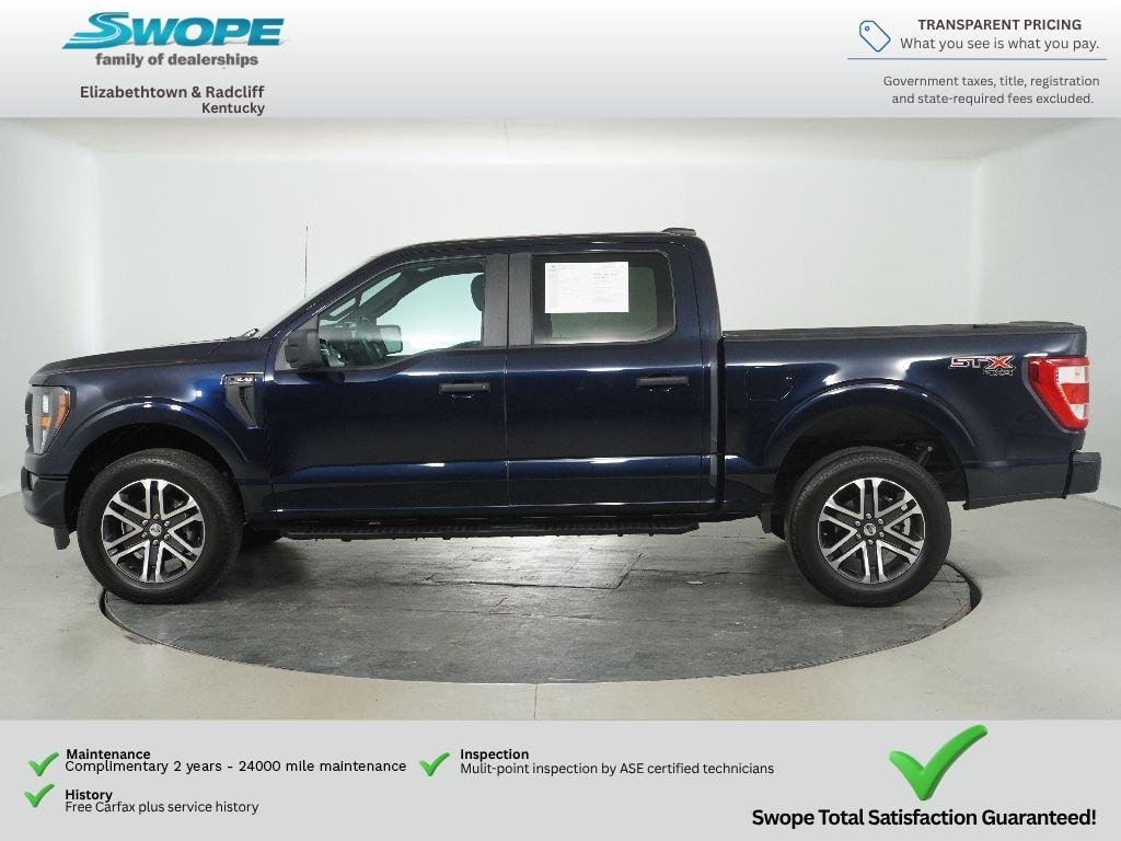 Used 2023 Antimatter Blue Metallic Ford XL image 9
