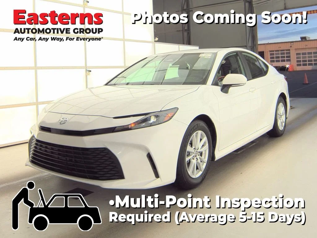 Used 2025 White Toyota LE image 1