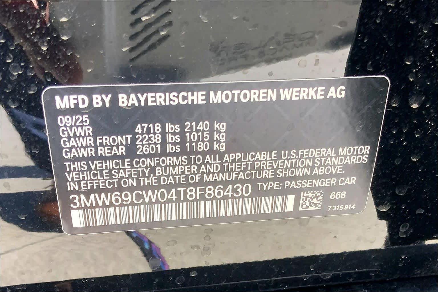 Used 2026 Jet Black BMW 330i NA image 18