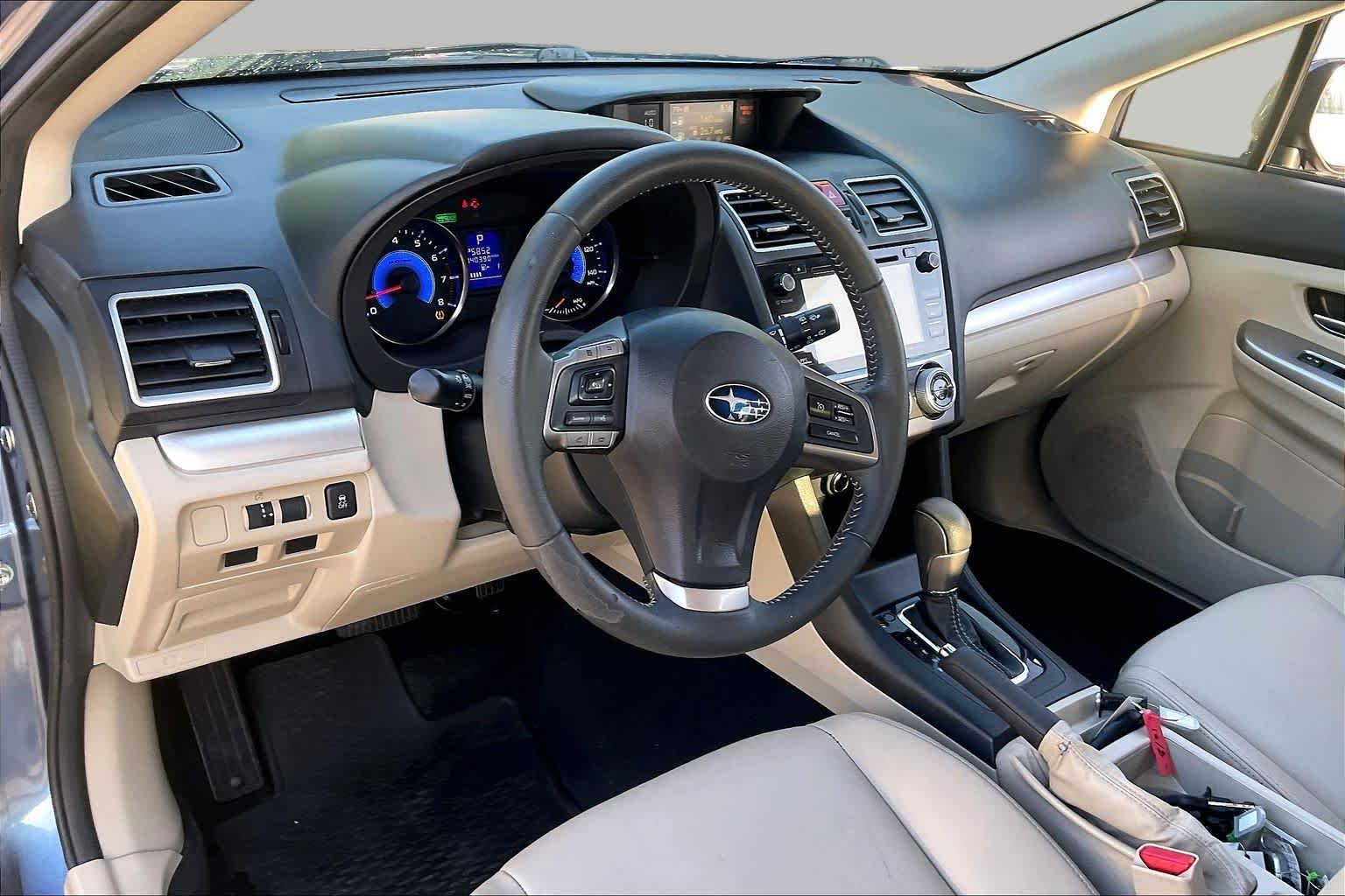 Used 2015 Quartz Blue Pearl Subaru Touring image 18