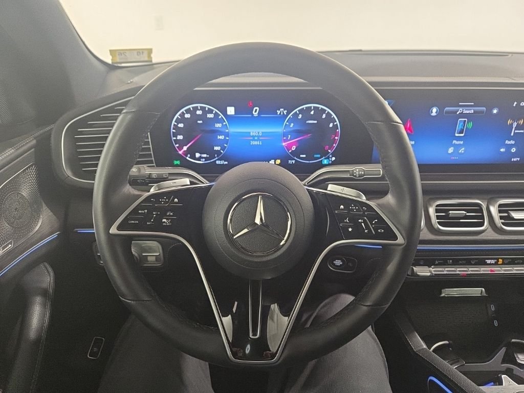 Used 2025 Obsidian Black Metallic Mercedes-Benz GLE 580 image 10
