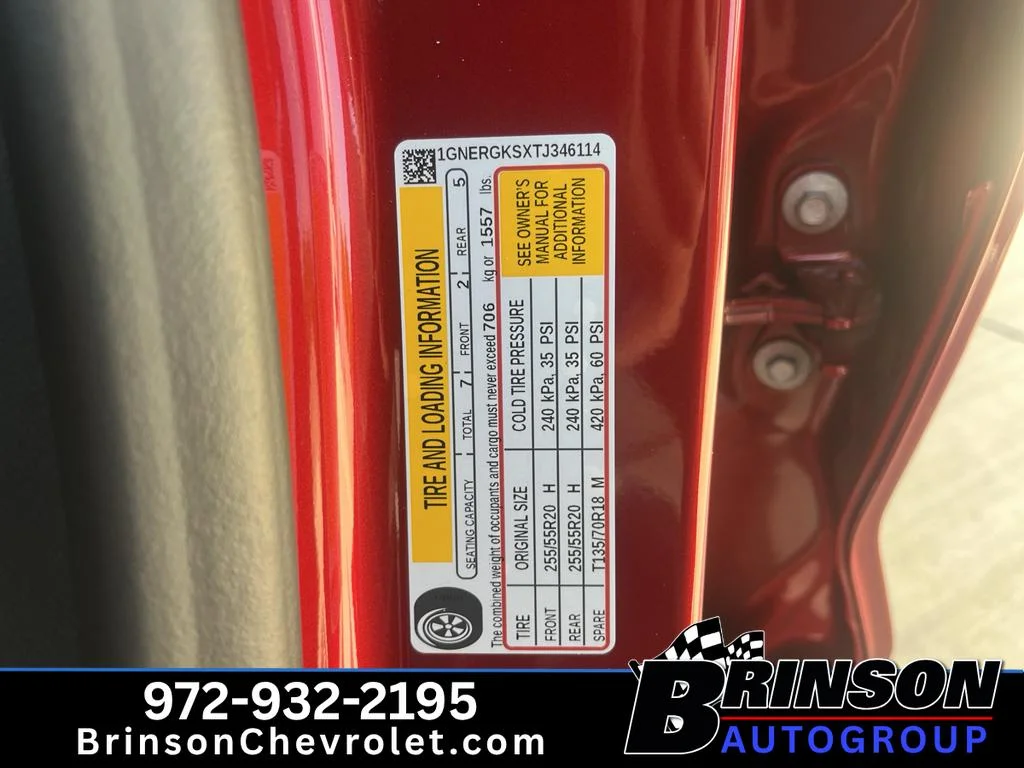 New 2026 Radiant Red Tintcoat Chevrolet LT image 16
