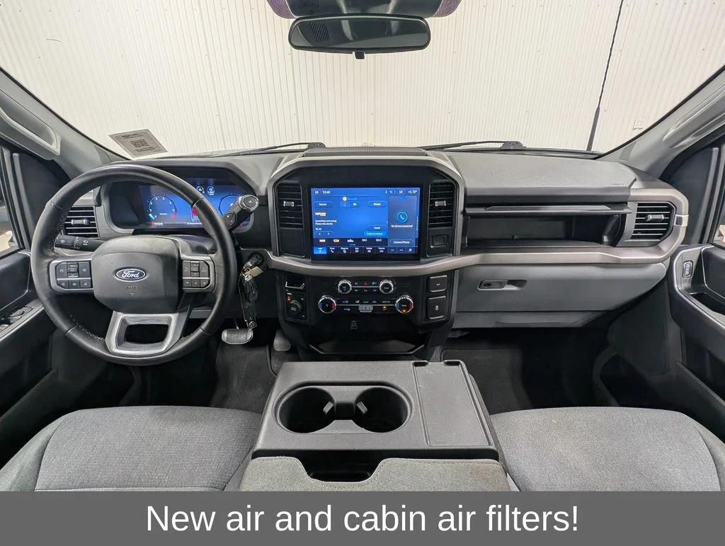 Certified Used 2025 Carbonized Gray Metallic Ford XLT image 3
