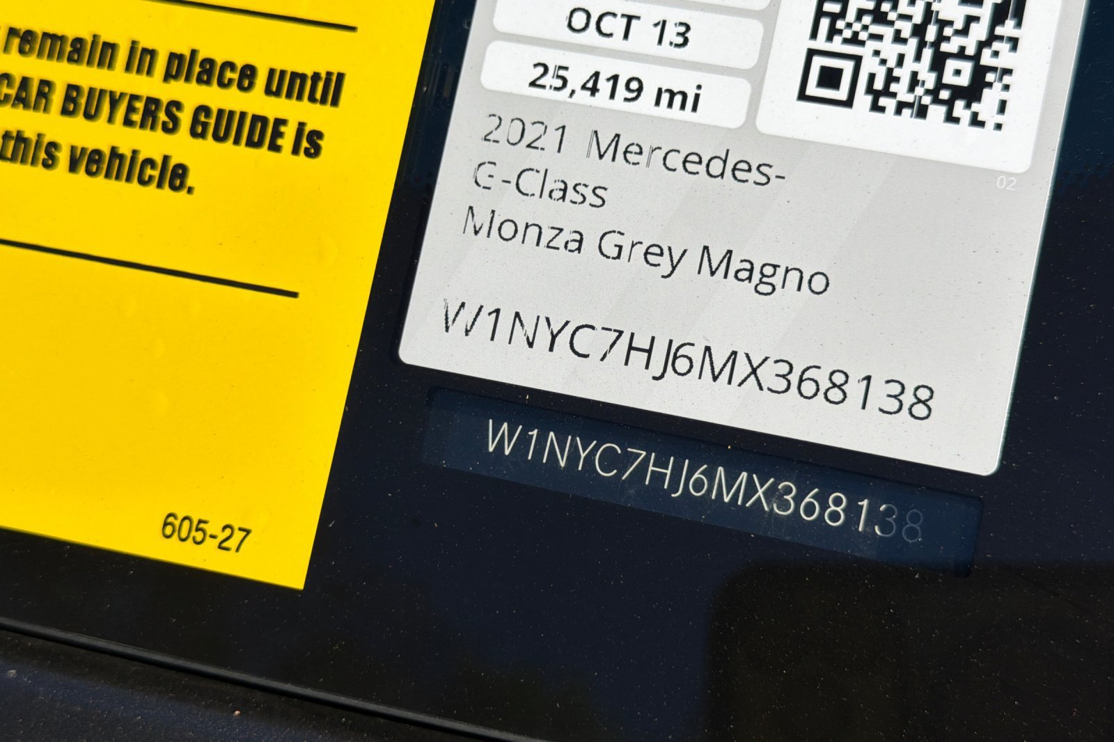 Used 2021 Gray Mercedes-Benz G 63 AMG® image 17