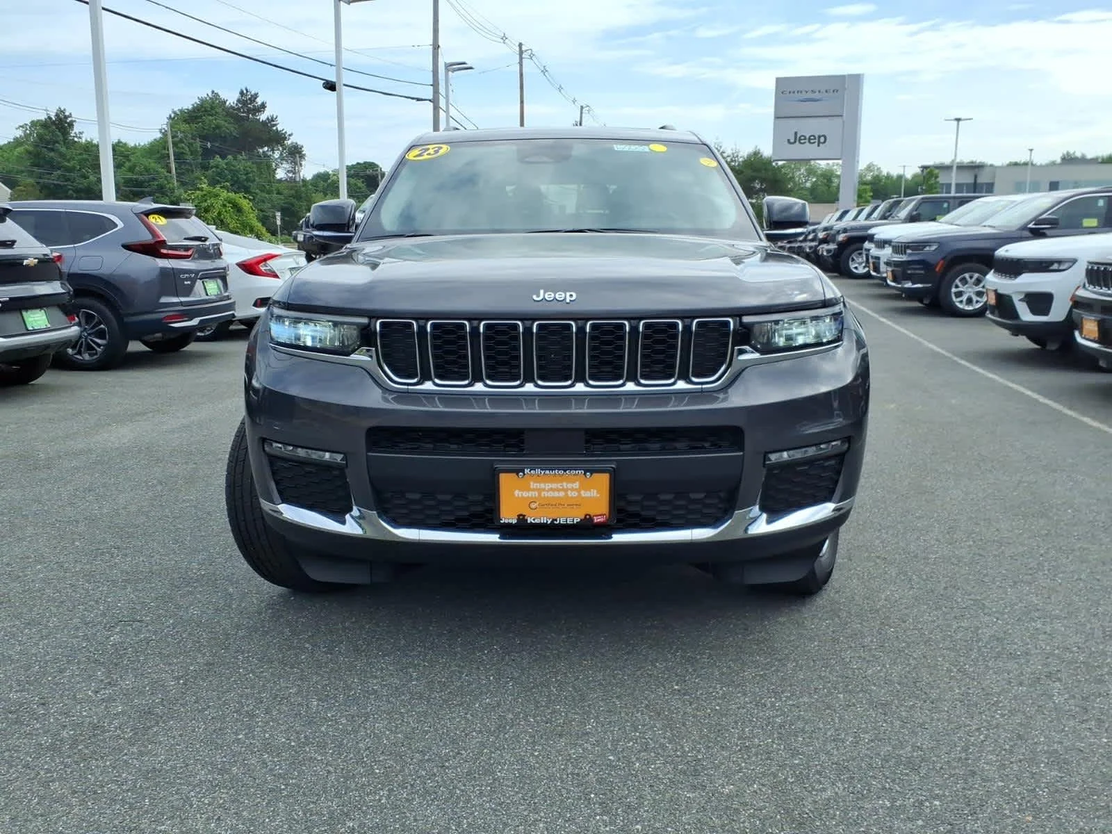 Certified Used 2023 Baltic Gray Metallic Clearcoat Jeep Limited image 3
