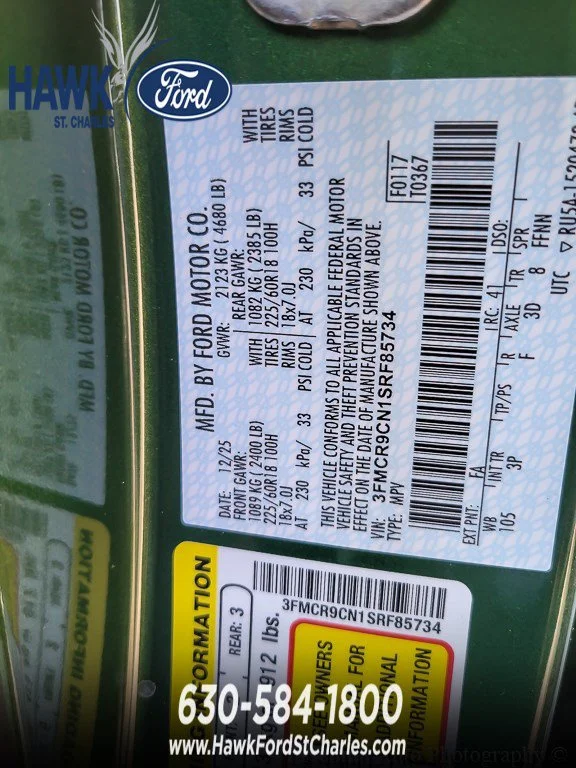 New 2025 Eruption Green Metallic Ford Outer Banks® image 16
