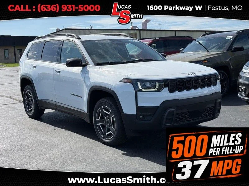 New 2026 Bright White Clear-Coat Exterior Paint Jeep Limited image 1