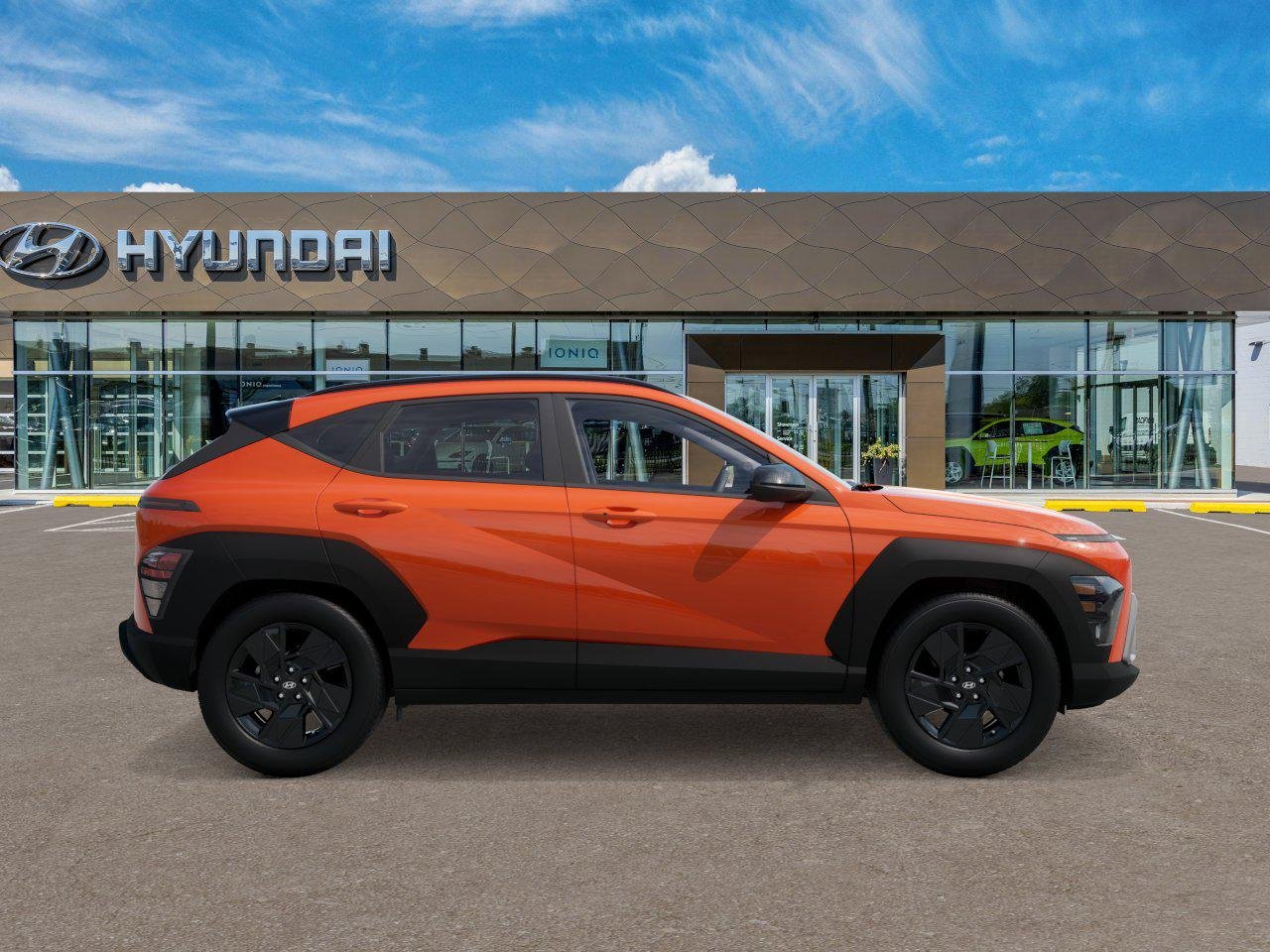 New 2026 Orange Hyundai SEL Sport FWD image 7