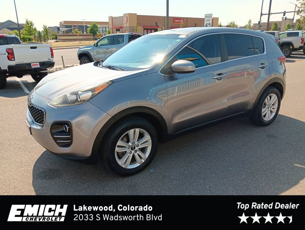 Used 2017 Mineral Silver Kia LX image 1