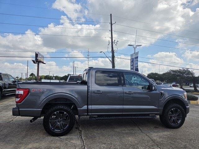 Used 2023 Carbonized Gray Metallic Ford LARIAT image 6