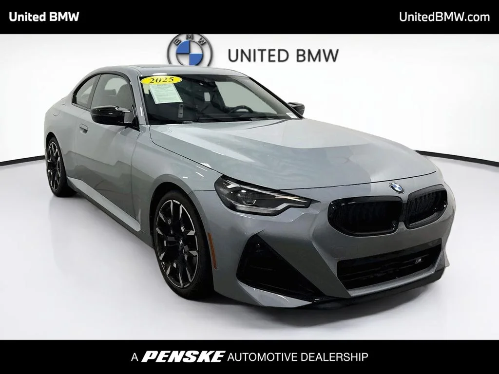 Certified Used 2025 Brooklyn Grey Metallic BMW M240i image 3