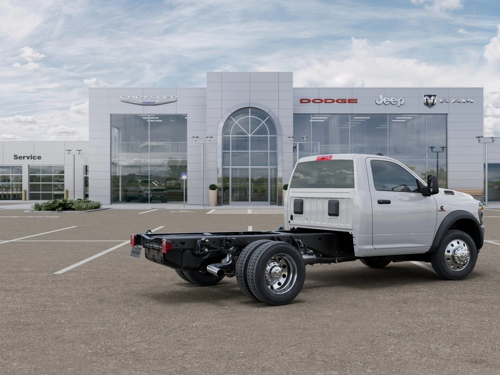 New 2026 Bright White Clear-Coat Exterior Paint RAM Tradesman image 30