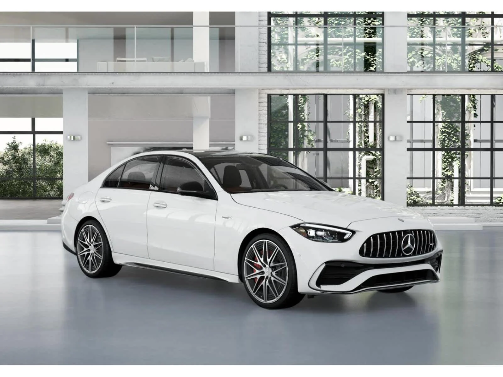 New 2026 Polar White Mercedes-Benz AMG® C 43 image 10