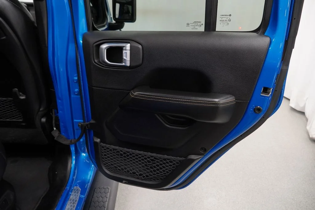 Used 2024 Blue Jeep Sahara 4xe image 50